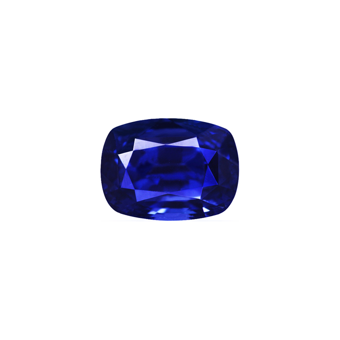 BLUE SAPPHIRE Cushion GIA Certified Untreated 9.24 cts.