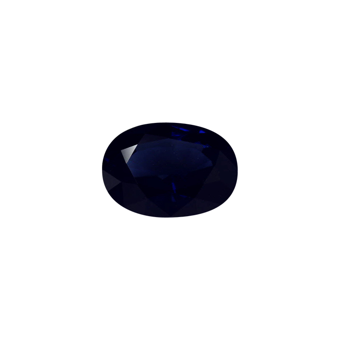 BLUE SAPPHIRE Oval GIA Certified Untreated 10.38 cts.