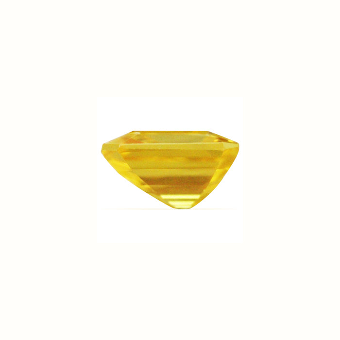 Yellow Sapphire Emerald Cut 1.76 cts.