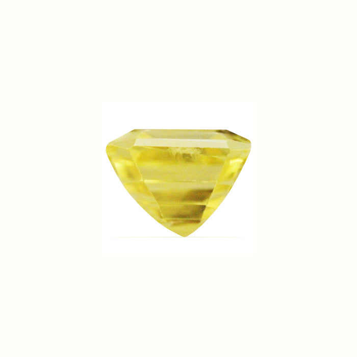 Yellow Sapphire  Emerald Cut 1.38 cts.