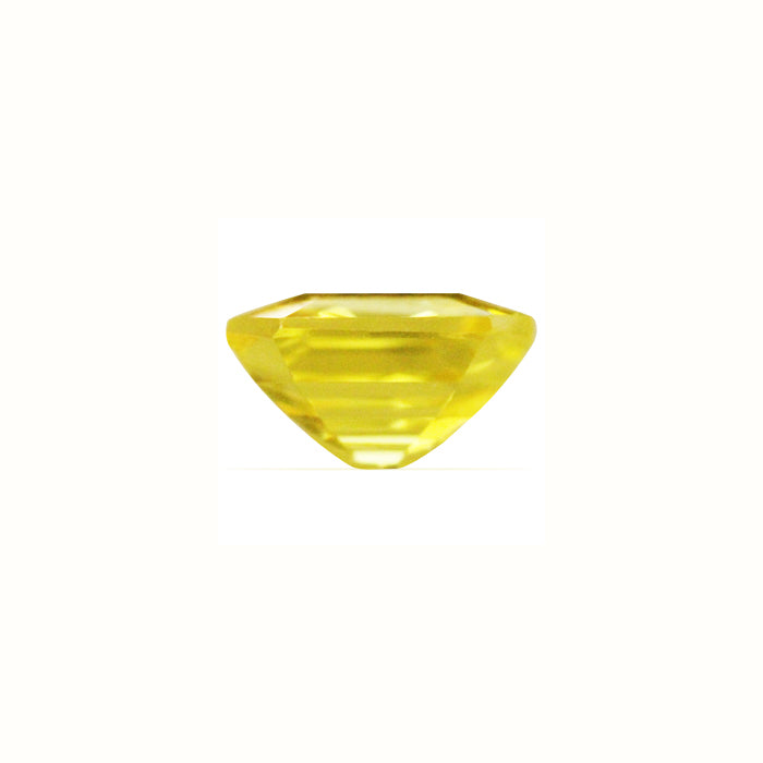 Yellow Sapphire  Emerald Cut 1.25 cts.