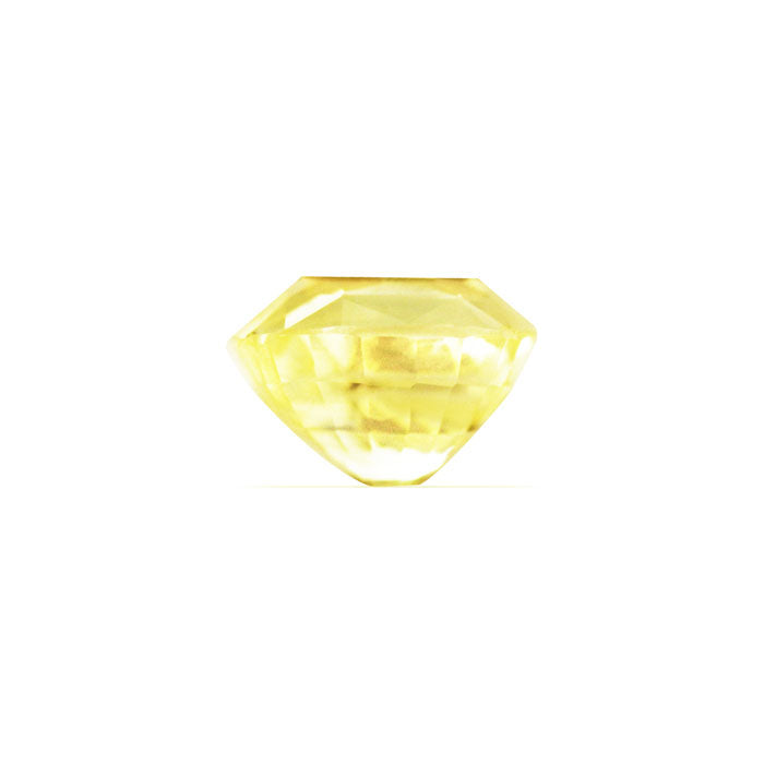 Yellow Sapphire Cushion Untreated 1.62  cts.