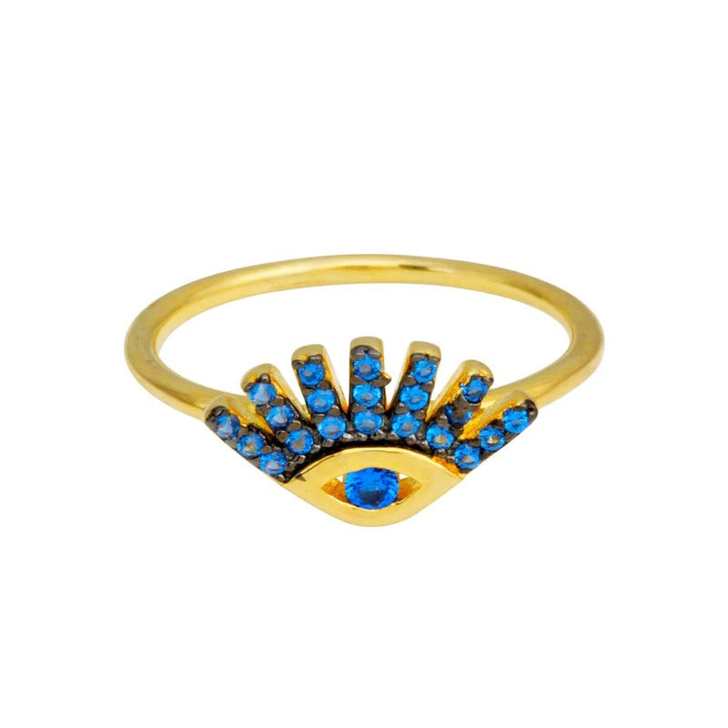 Blue  Eye Ring