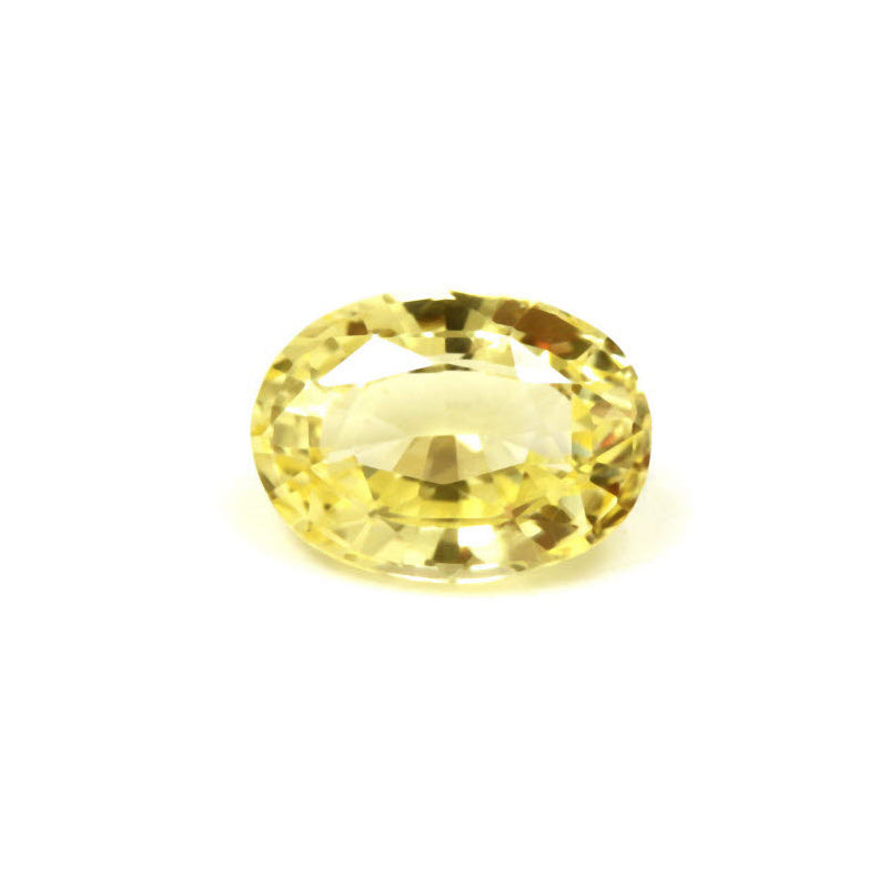 Yellow Sapphire Oval Untreated 1.59cts.