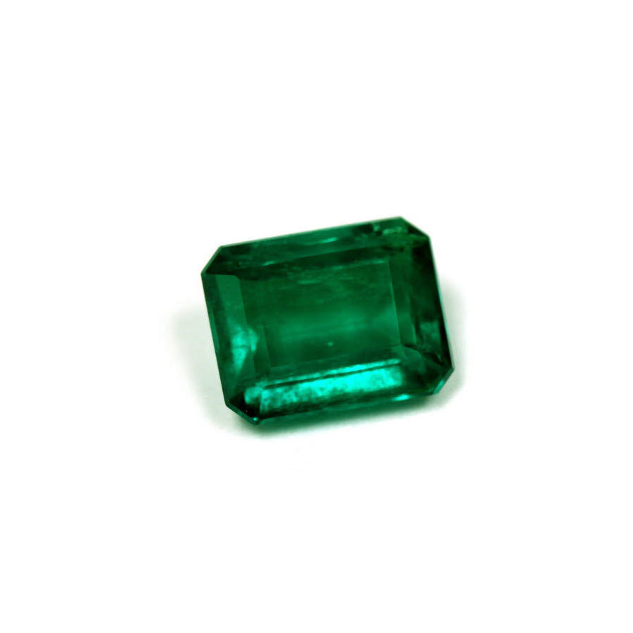 Green Emerald Cut Emerald GIA Certified 3.01 cts.