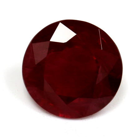 Ruby Round GIA Certified 1.36 cts.