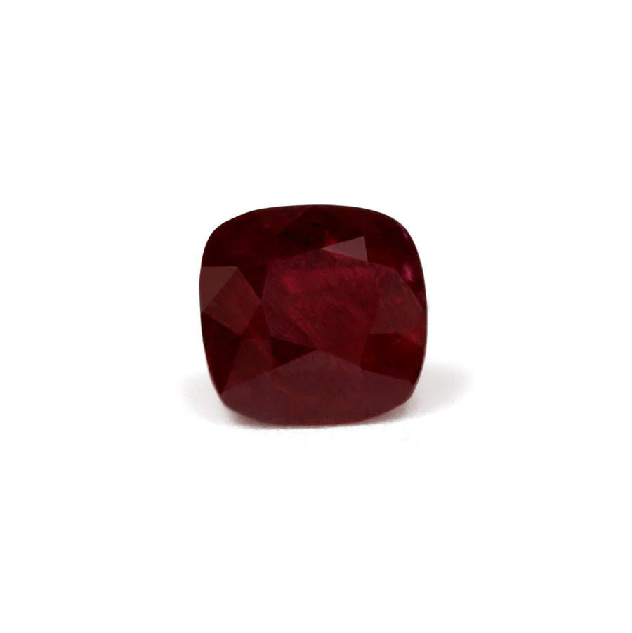 Ruby Cushion  GIA Certified Untreated 2.92 cts.