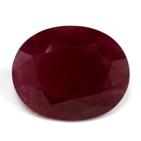 Ruby Oval  3.08 cts.