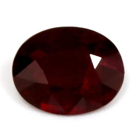 Ruby Oval  Untreated 0.86 cts.