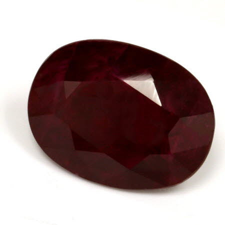 Ruby Oval GIA Certified 3.60 cts.