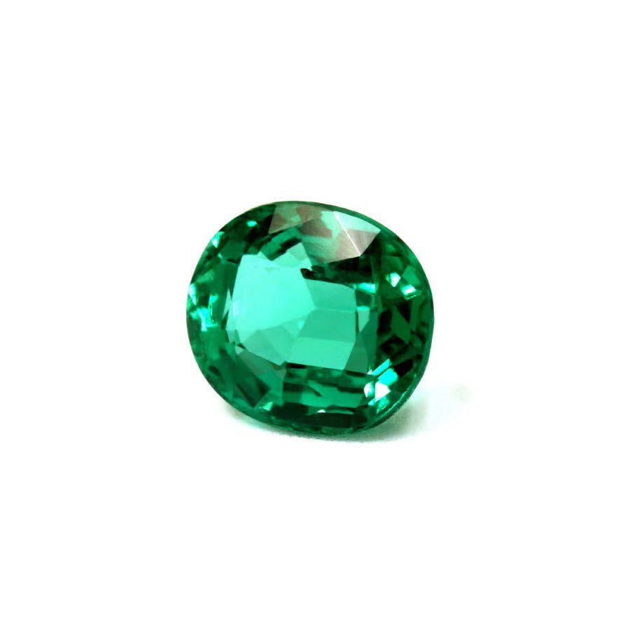 Green Emerald Oval GIA Certified Untreated 1.81 cts.