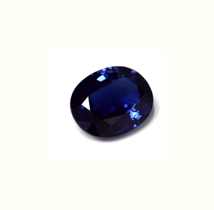 BLUE SAPPHIRE GIA Certified Untreated 7.17 cts. Oval
