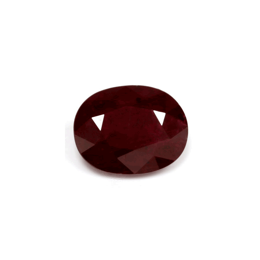 4.30 cts. Ruby Oval GIA Certified
